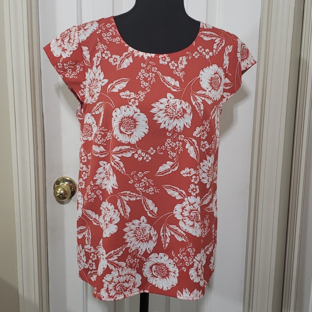 Alex Marie Size S Short Sleeve Blouse